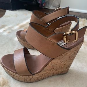 Steve Madden Cork Wedges